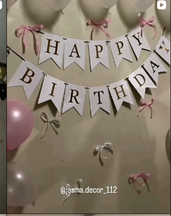 Birthday · Blush Details decor