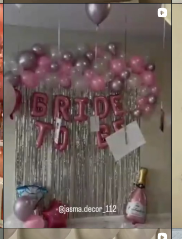 Bridal decoration by Jasma Decor