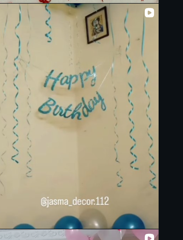 Birthday · Pearl White decor